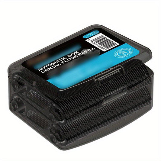 88pcs Bamboo Charcoal Dental Floss + 200pcs Refill Box