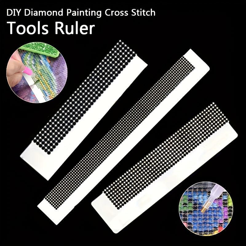 Diamond Painting Cross Stitch Tools Ruler 520 Holes - DIY Drawing Scale