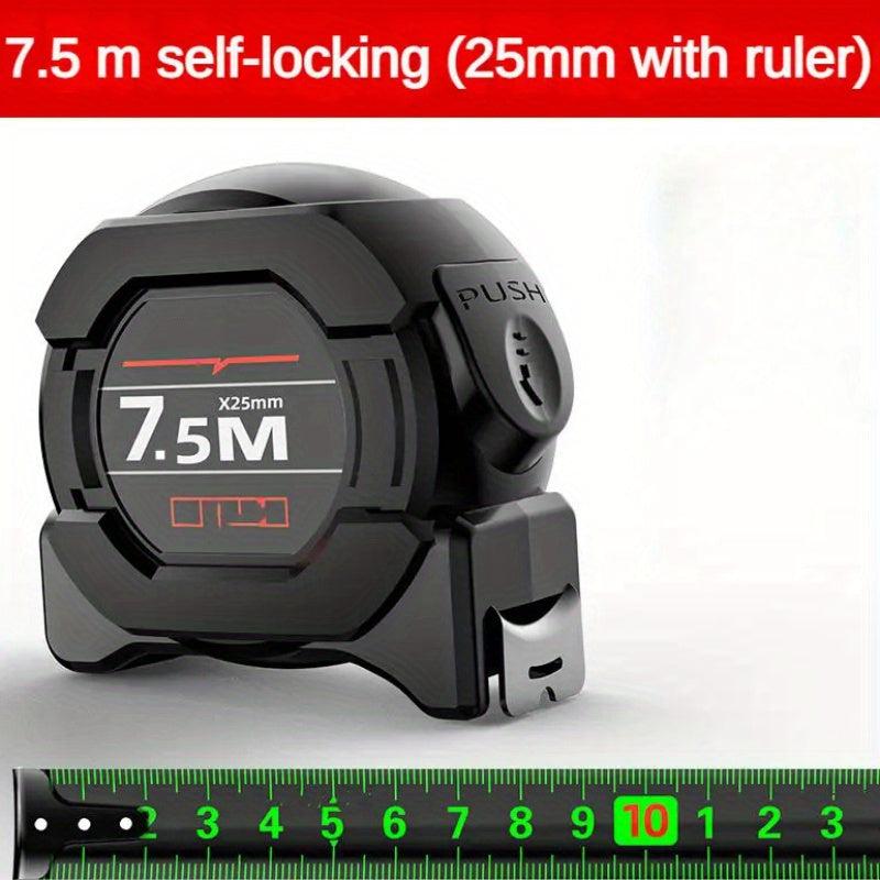 Portable Self-Locking Steel Tape Measure w/ Laser Engraving Code