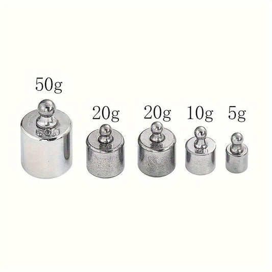 6pcs Electronic Scale Calibration Weight Standard Weight