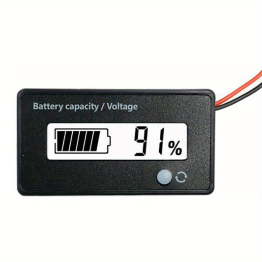 DC 5-72V Meter Capacity Voltage Monitor for Lead Acid & Li-ion Batteries
