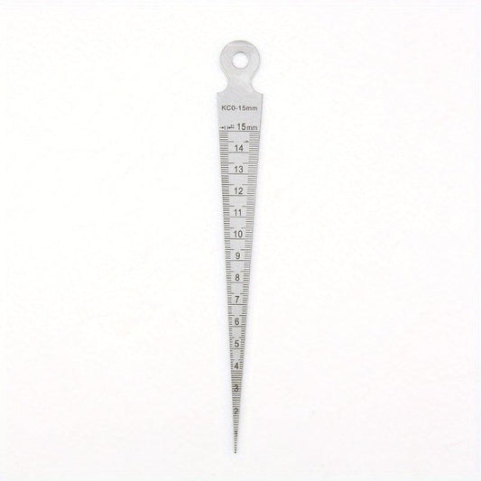 Stainless Steel Wedge Plug Ruler Gap Hole Taper G