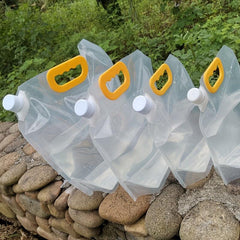 Foldable Water Container Portable Folding Water Bag Camping Hiking