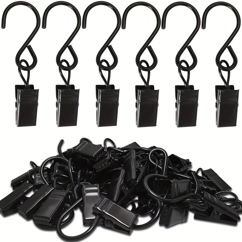 20pcs S Hooks 5.71cm Hanging Clips Party Lights Hangers for Curtain Drapes