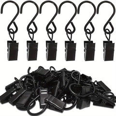 20pcs S Hooks 5.71cm Hanging Clips Party Lights Hangers for Curtain Drapes