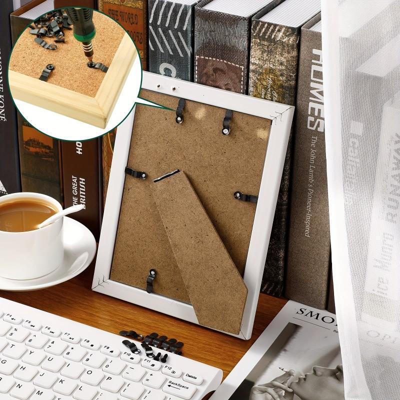 Picture Frame Turn Button Fasteners Set 100pcs