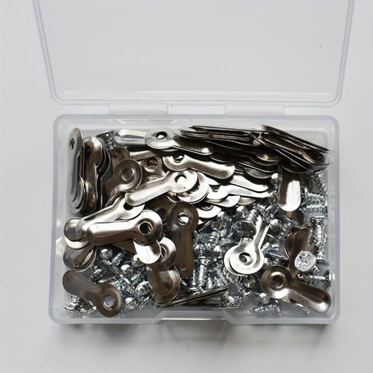 Picture Frame Turn Button Fasteners Set 100pcs