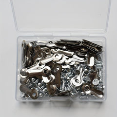 Picture Frame Turn Button Fasteners Set 100pcs