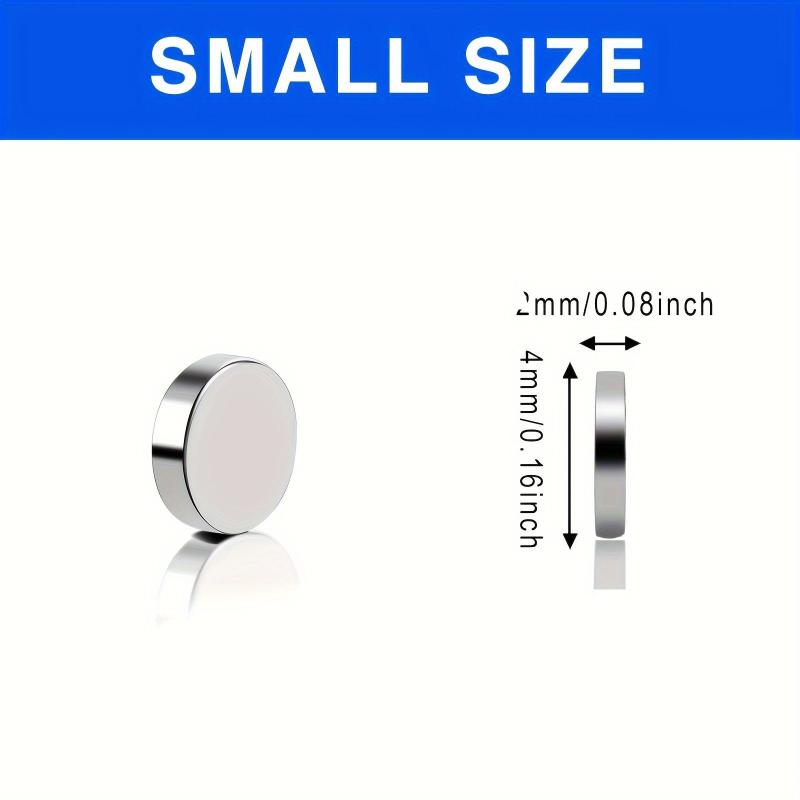 100 200pcs 4mm X 2mm Neodymium Small Round Magnets