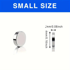 100 200pcs 4mm X 2mm Neodymium Small Round Magnets