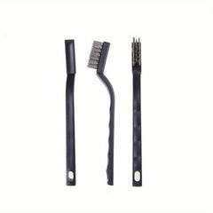 30pcs Mini Wire Brush Stainless Steel Curved Handle Masonry Brush