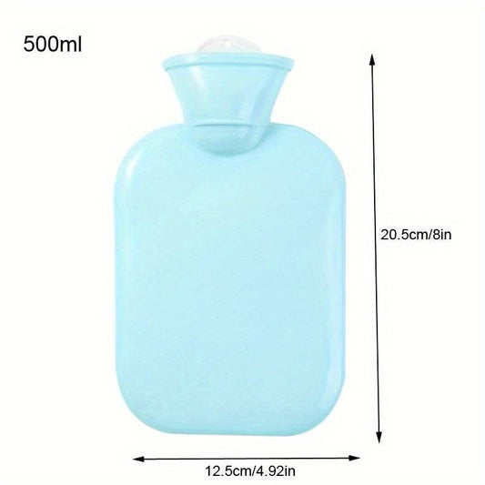 Portable Striped Warm Water Bag PVC Hot Water Bag Thermal Insulation