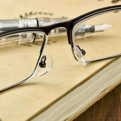 Metal Frame Presbyopia Glasses for Middle Aged - Farsightedness Glasses