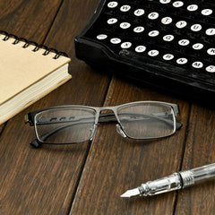 Metal Frame Presbyopia Glasses for Middle Aged - Farsightedness Glasses