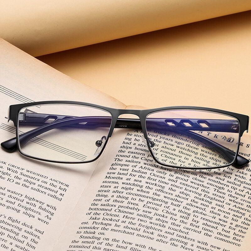 Metal Frame Presbyopia Glasses for Middle Aged - Farsightedness Glasses