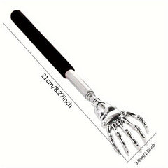 Adjustable Stainless Steel Back Scratcher with Retractable Claw