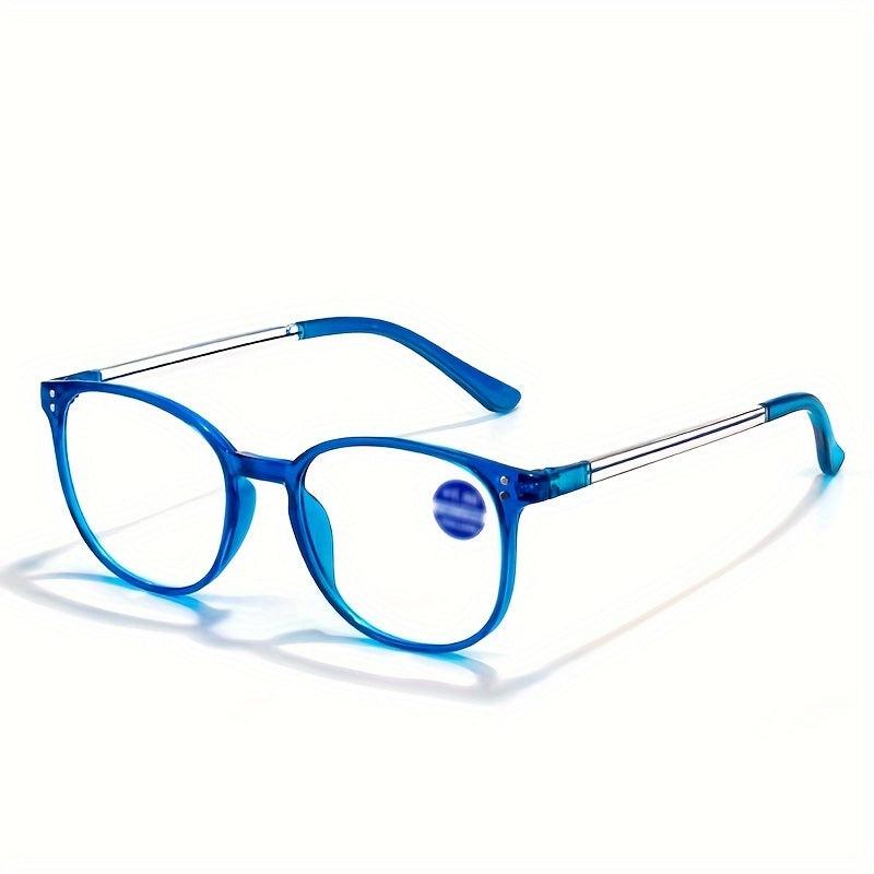 Retro Anti Light Clear Lens Reading Glasses