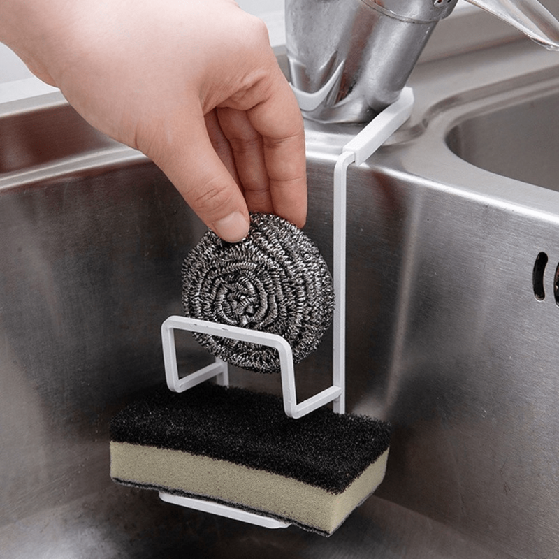 Sink Drain Rack Sponge Storage Faucet Hanging Sponge Holder