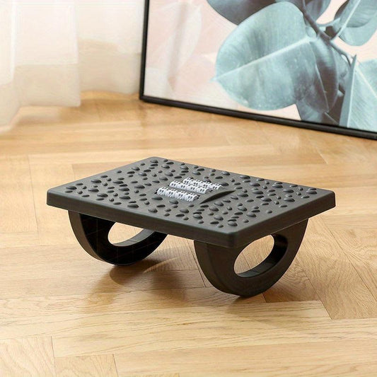 Rocking Footstool for Bathroom Shower Pedal - Massage Tablets to Relieve Fatigue