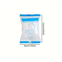 10pcs Disposable Toilet Seat Cover Elastic Band Waterproof Stain Proof