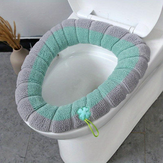 Toilet Seat Cushion Washable Thickened Cover for Winter
