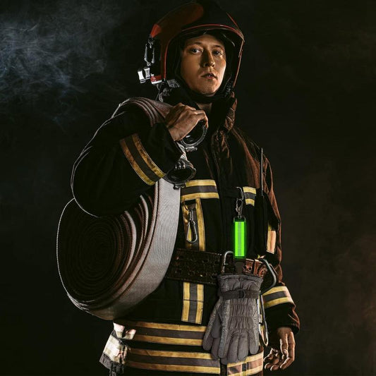 Reflective Trim Firefighter Glove Strap