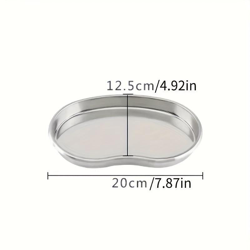 Stainless Steel Kidney Disinfection Tray for Beauty Salons
