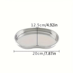 Stainless Steel Kidney Disinfection Tray for Beauty Salons