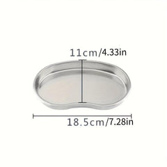 Stainless Steel Kidney Disinfection Tray for Beauty Salons