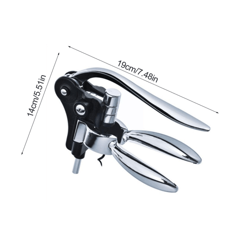 Rabbit Shape Lever Red Wine Bottle Opener Corkscrew