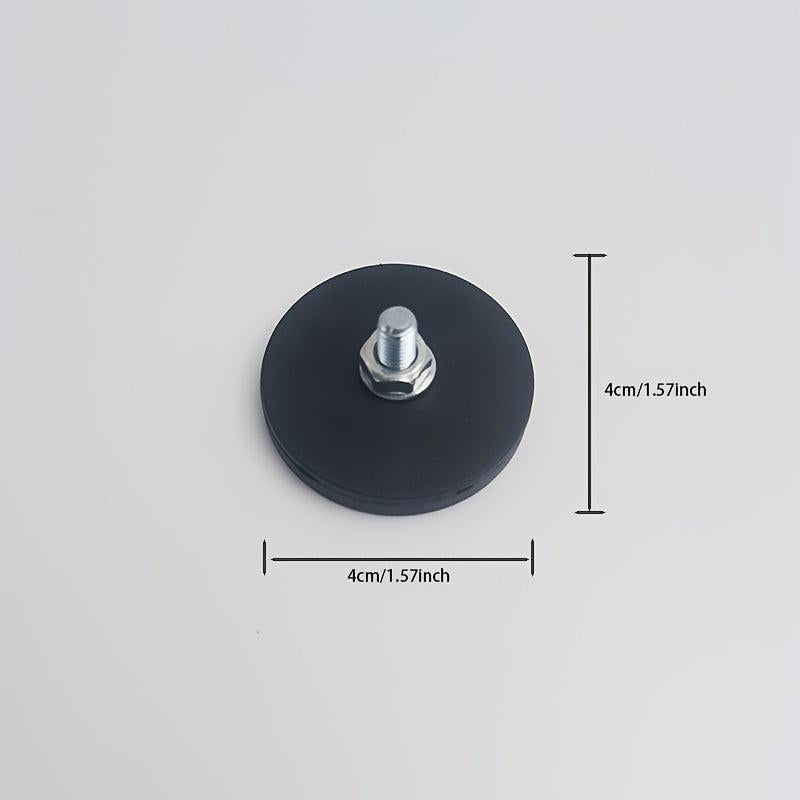6pcs Neodymium Rubber Coated Magnets Suction Cups