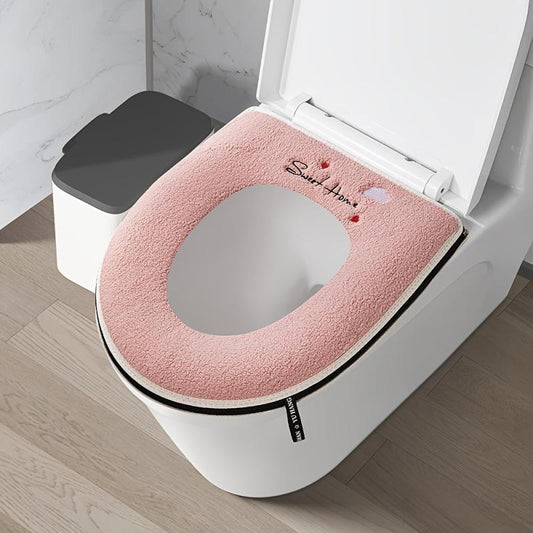 Toilet Mat Soft Washable Seat Cover Bathroom Accessories