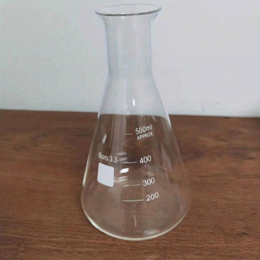 Laboratory Erlenmeyer Flasks Set - 5 Sizes