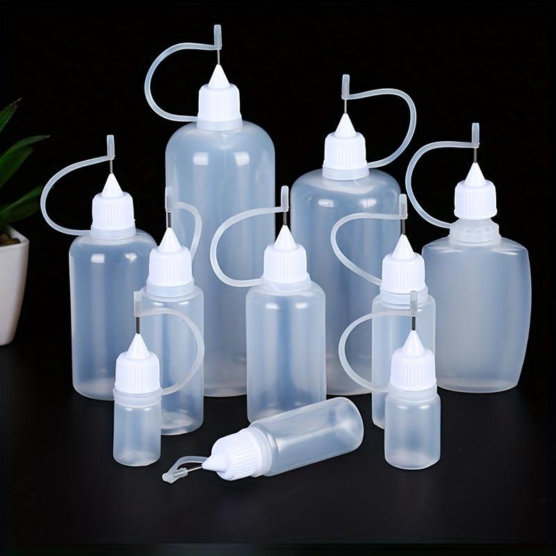 5pcs Squeeze Bottle Needle PE Glue Applicator Craft Tool