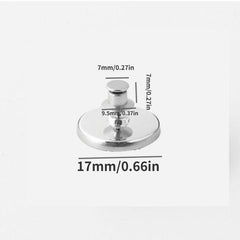 8 Pairs Magnetic Curtain Closing Button Clips