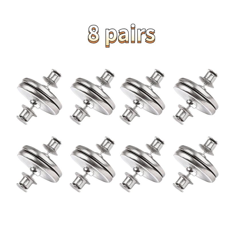 8 Pairs Magnetic Curtain Closing Button Clips