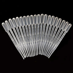100Pcs 3ml Plastic Transfer Pipettes Disposable Eye Dropper