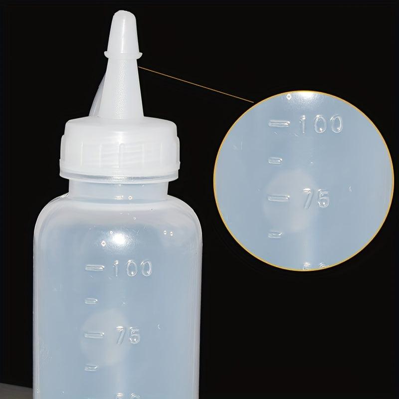 3pcs 100ml Squeeze Bottle Painting Pigment Packaging