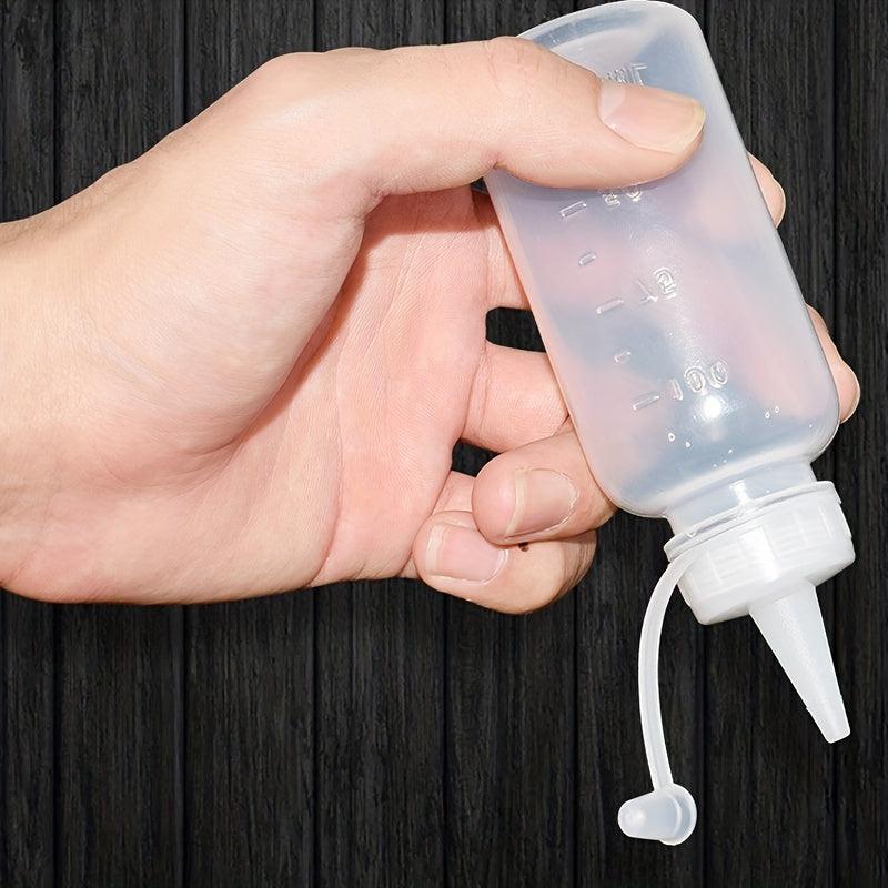 3pcs 100ml Squeeze Bottle Painting Pigment Packaging