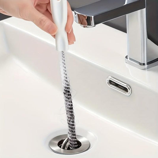 Sewer Dredging Tool Pipe Dredging Stick Household Hair Catcher