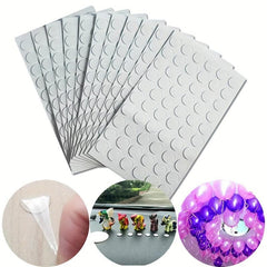Reusable Transparent Nano Acrylic Double sided Tape High Viscosity Round Tape