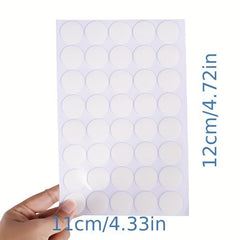 Reusable Transparent Nano Acrylic Double sided Tape High Viscosity Round Tape