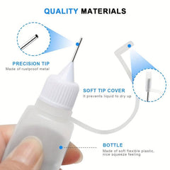 15ml Precision Applicator Bottle for Acrylic Paint - Pack of 2