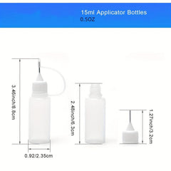 15ml Precision Applicator Bottle for Acrylic Paint - Pack of 2