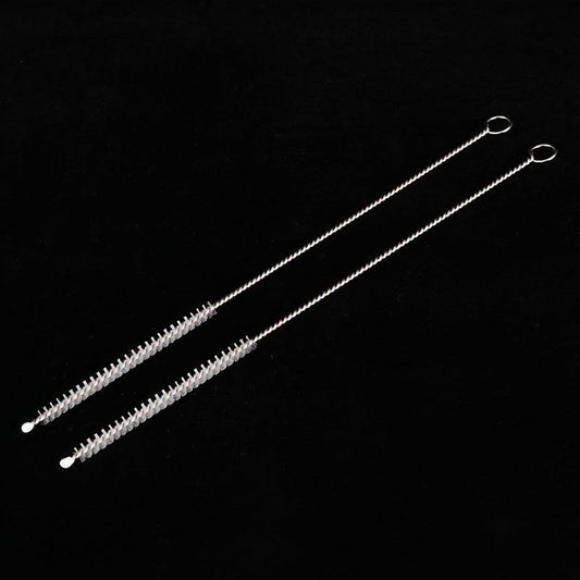 2pcs Metal Strip Cleaning Strip Pipe With Brush