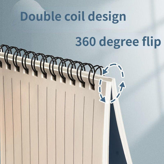 Thickened A5 Coil Notebook - 80 Sheets, 160 Pages
