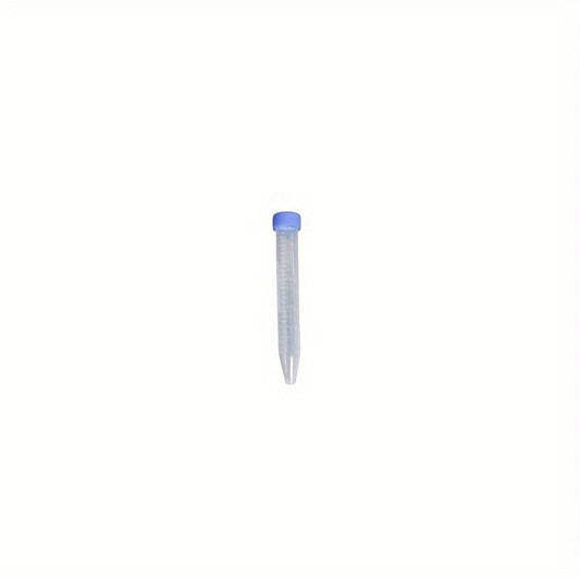 Disposable Centrifuge Tubes w/ Caps, Conical Bottom, 15mL, Pack of 50