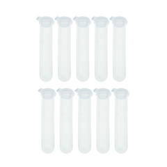 10pcs Plastic Storage Bottle Centrifuge Test Tube Sewing Needle Cartridge Tube