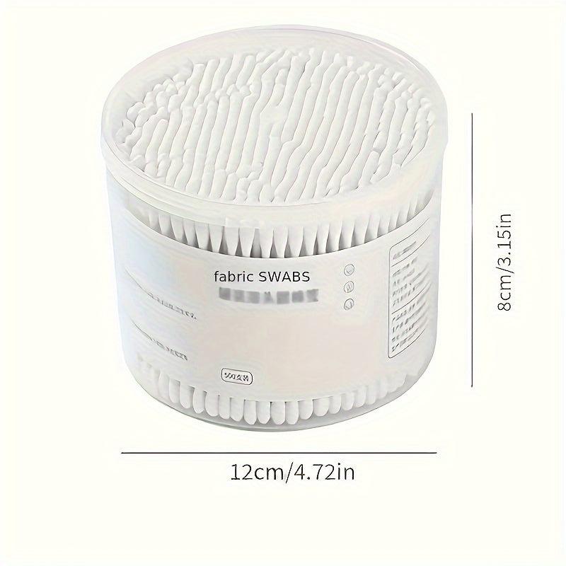 500pcs Cotton Swabs with Round Tips Ear Cleaning Cotton Buds