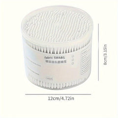 500pcs Cotton Swabs with Round Tips Ear Cleaning Cotton Buds